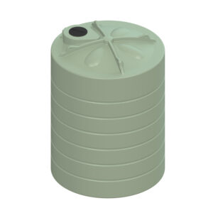 10,000L water tank - mist green