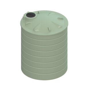 5,000L rainwater tank - mist green