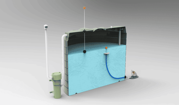 Pre Tank Filter, Aqua Vane, Snorkel Diagram
