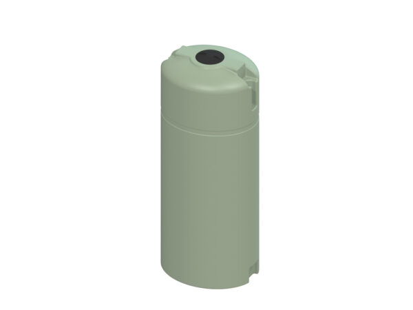 1,000L Slimline Water Tank - mist green