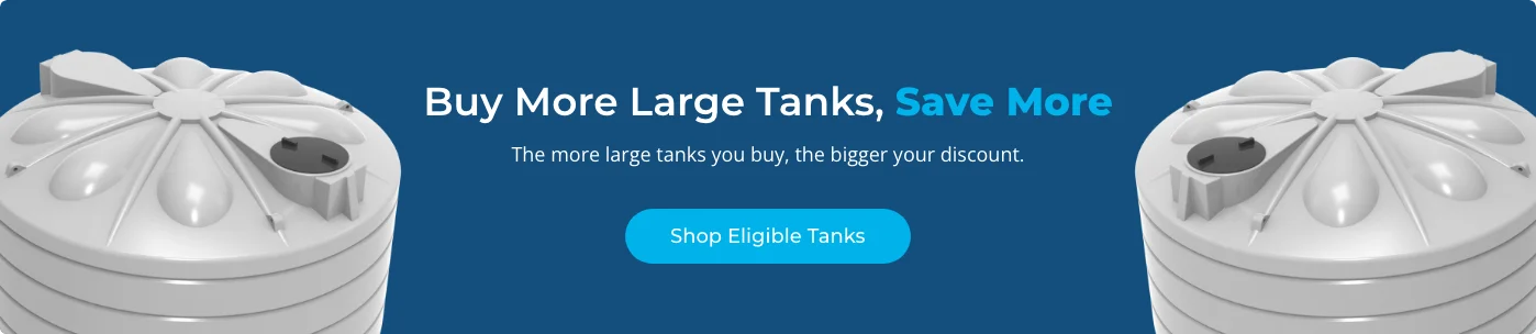 Buy More Large Tanks, Save More