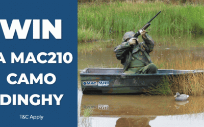 June Promotion: Win a MAC210 Camo Dinghy